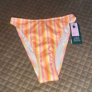 Wild Fable Neon Stripe Swim Bottoms‎